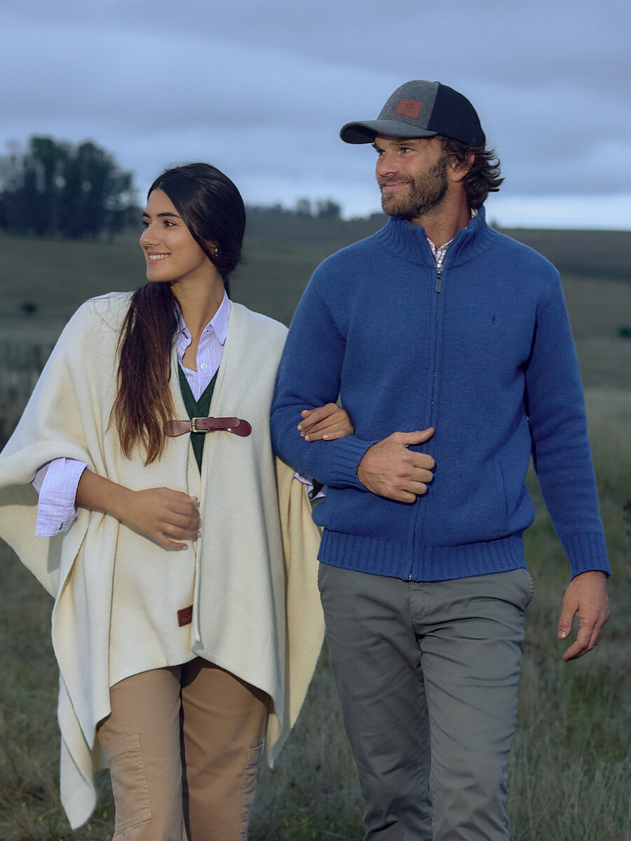 Campera de Lana - Azul 
