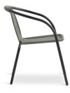Silla apilable GRENAA negro Silla apilable GRENAA negro