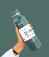Botella Térmica Con Pico 750Ml. Verde