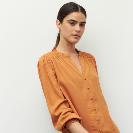 CAMISA AVOCADO Camel
