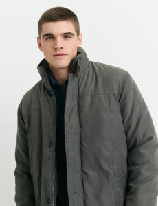 300779 CAMPERA HARRINGTON LABEL Verde