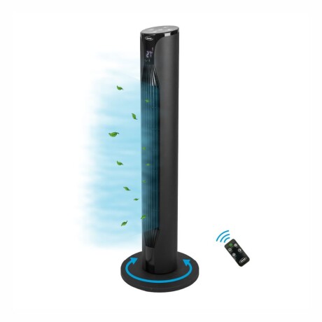 Ventilador De Torre Kassel KS-VT76Bl 92CM 3 Velocidades Ub NEGRO