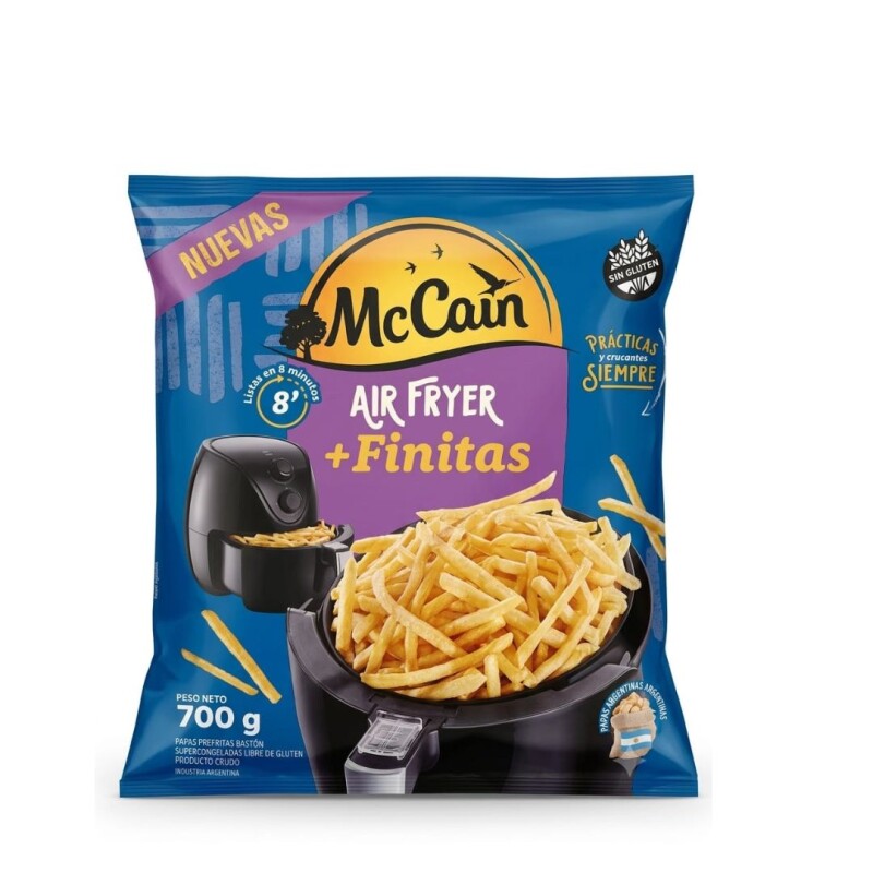 PAPAS FRITAS MC CAIN MAS FINITAS AIR FRYER 700GRS PAPAS FRITAS MC CAIN MAS FINITAS AIR FRYER 700GRS