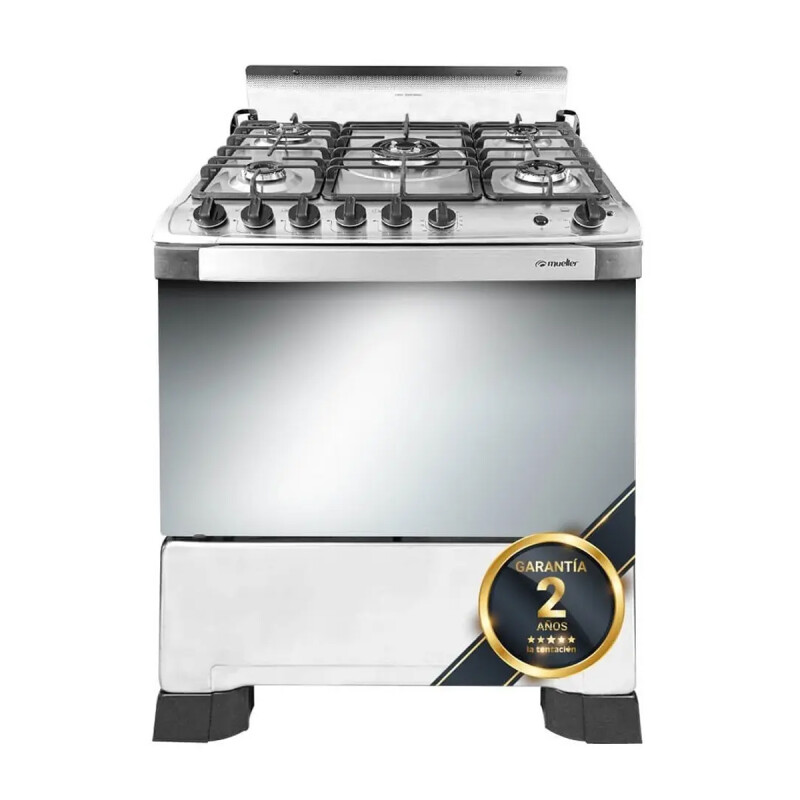 Cocina A Supergas 5h Grill Inox Encendido Luz Cocina A Supergas 5h Grill Inox Encendido Luz