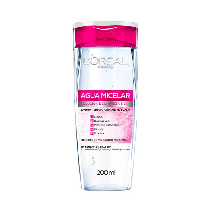 LOREAL DERMO EXP HT5 DESM. MICELAR 200ML única