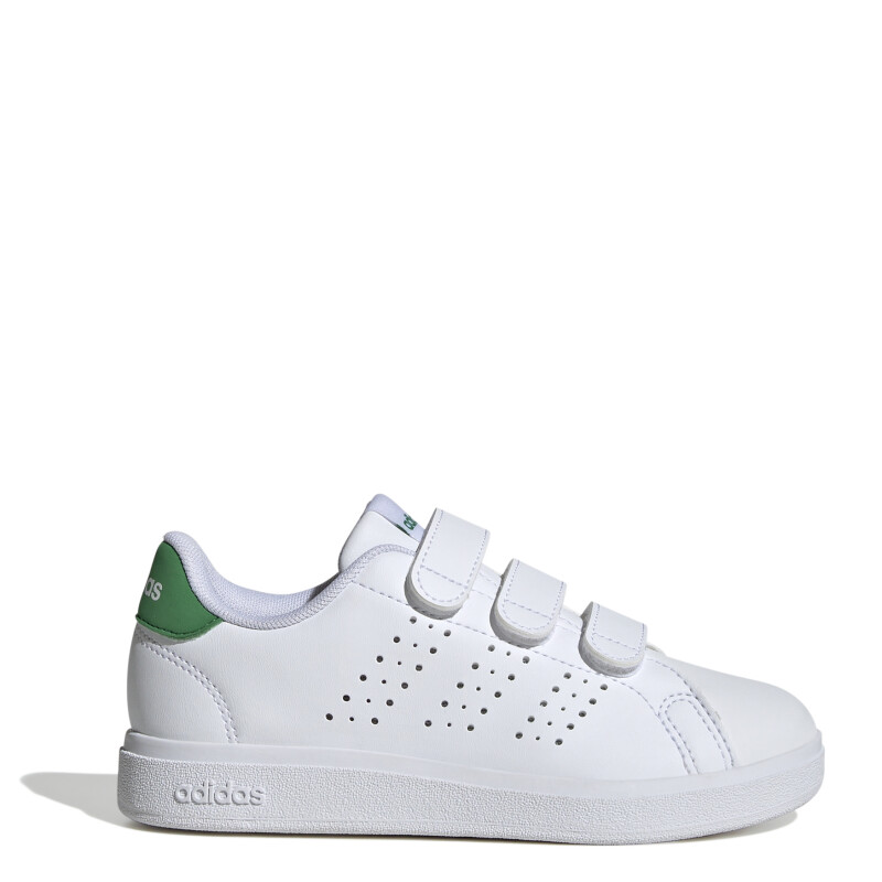 Championes de Niños Adidas Advantage Base 2.0 Blanco - Verde