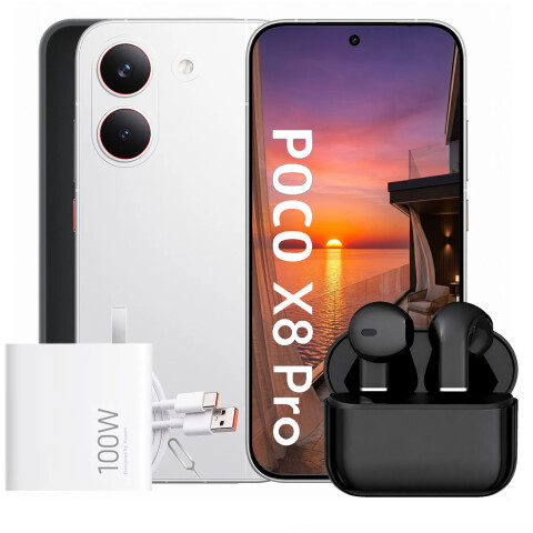Xiaomi Poco X8 Pro 8/256gb 5g + Regalo PK CEL POCO X8 PRO 8/256GB BLANCO + REGA