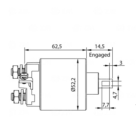 AUTOMATICO DE ARRANQUE - CHEV.CORSA 1.7D=ZM.411=ZM.4485=ZM.710=SS.3258CH ZM AUTOMATICO DE ARRANQUE - CHEV.CORSA 1.7D=ZM.411=ZM.4485=ZM.710=SS.3258CH ZM
