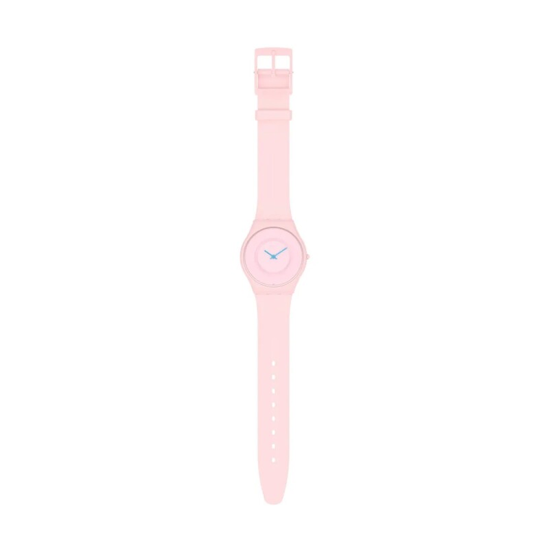 Reloj Swatch Caricia Rosa de silicona SS09P100 Rosa