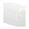 Set x6 placas autoadhesivas 30cm x 60cm x 2.2mm BLANCO