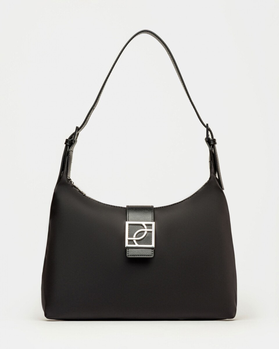 Bolso Signature en nylon - Negro 