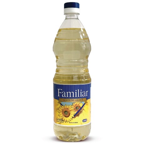 ACEITE GIRASOL FAMILIAR 900 ML AMARILLO