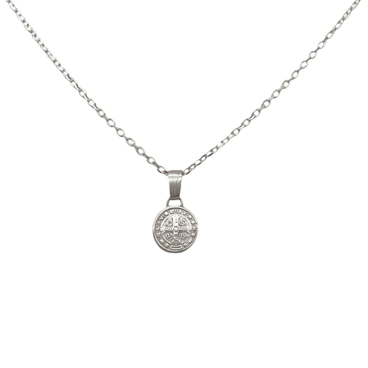 Dije San Benito-Plata 925 inflada-Sin Piedra-CP3131 - sinpiedra 