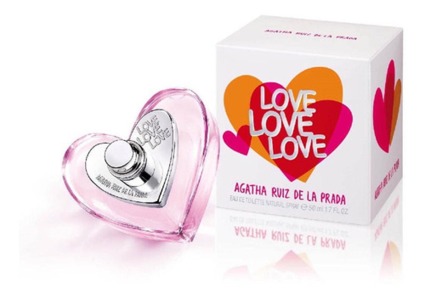 Agatha Ruiz De La Prada Love Love Love Edt 50ml – Fragancia Femenina Dulce
