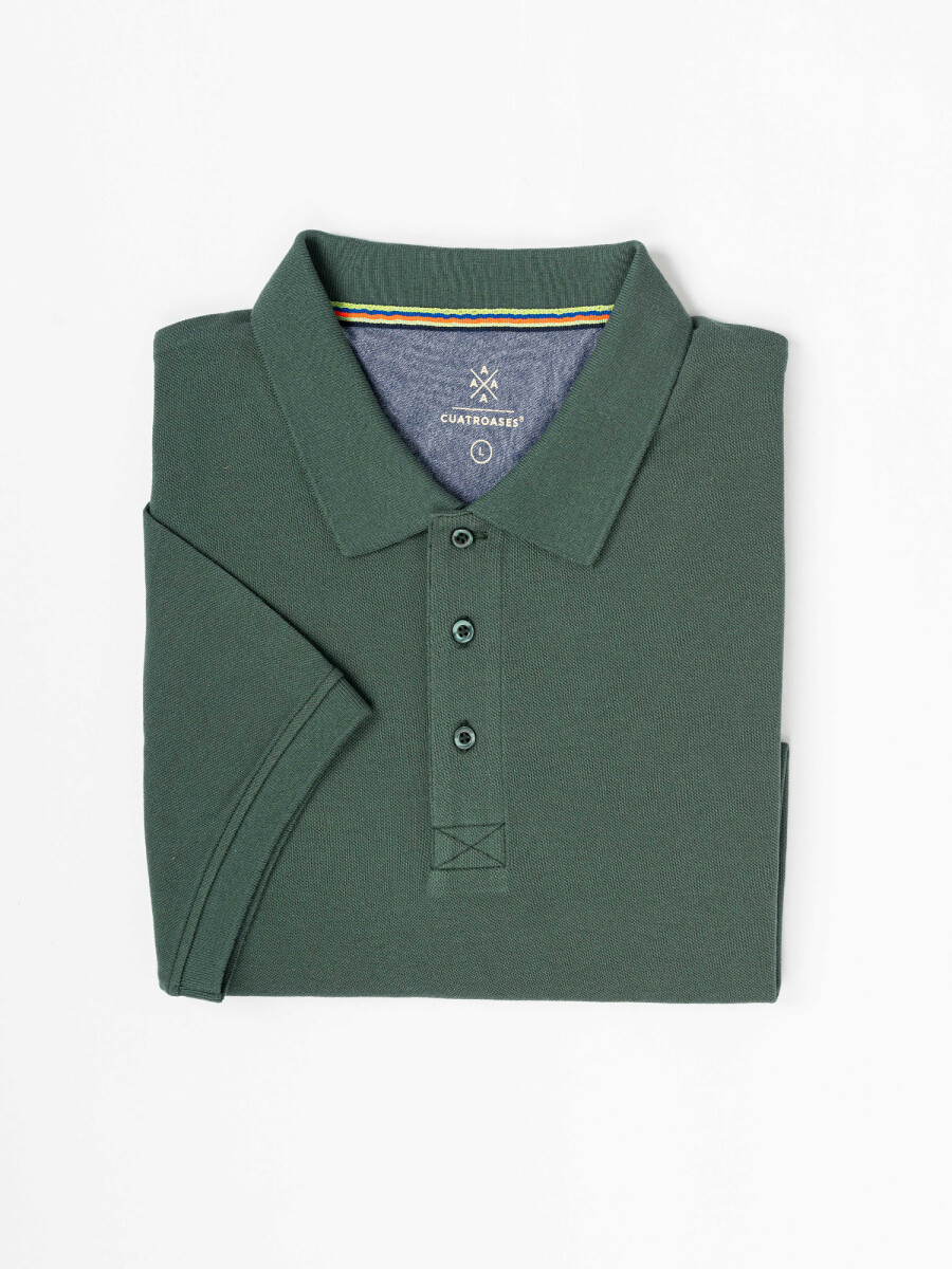 Remera m/c lisa - verde 