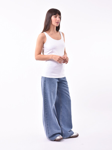 MUSCULOSA INTERIOR BLANCO