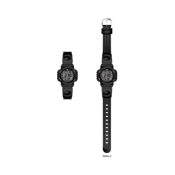 Reloj digital infantil negro