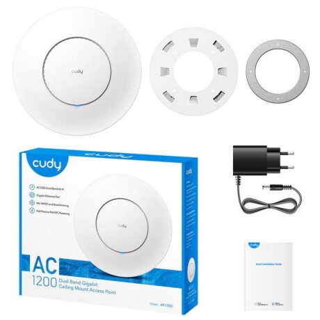 Access Point Cudy Wifi AC1200 con Adaptador Cc 001