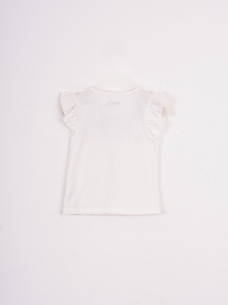 CONJUNTO REMERA + SHORT POLLERA BLANCO