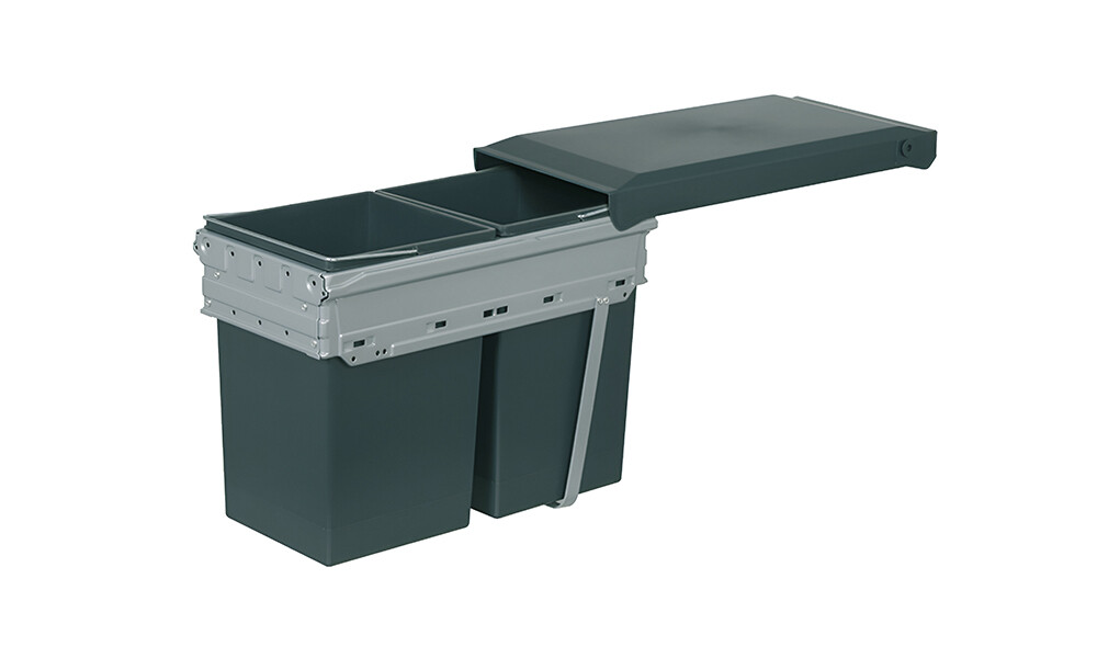 CUBO Basura 2 x 15 litros - doble Cubo Basura 2 X 15 Litros - Doble