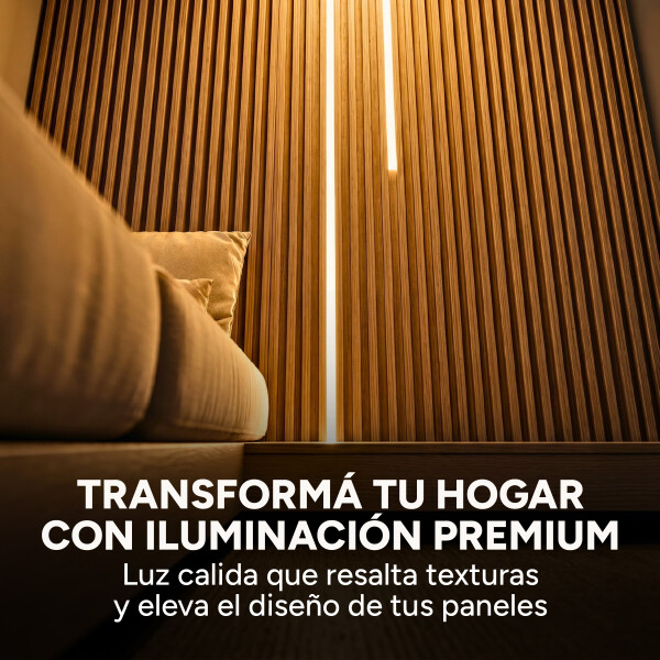 Repuesto Barra LED para Panel WPC 100 cm Encastrable Cálida