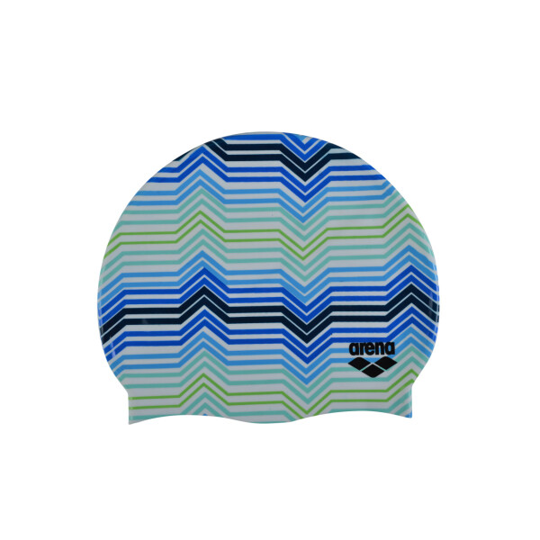 Gorra De Natación Para Adultos Unisex Arena Print 2 Cap Stripes