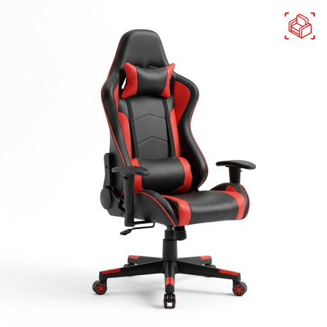 SILLA GAMER PU-Y-METAL NEGRO UP D-306
