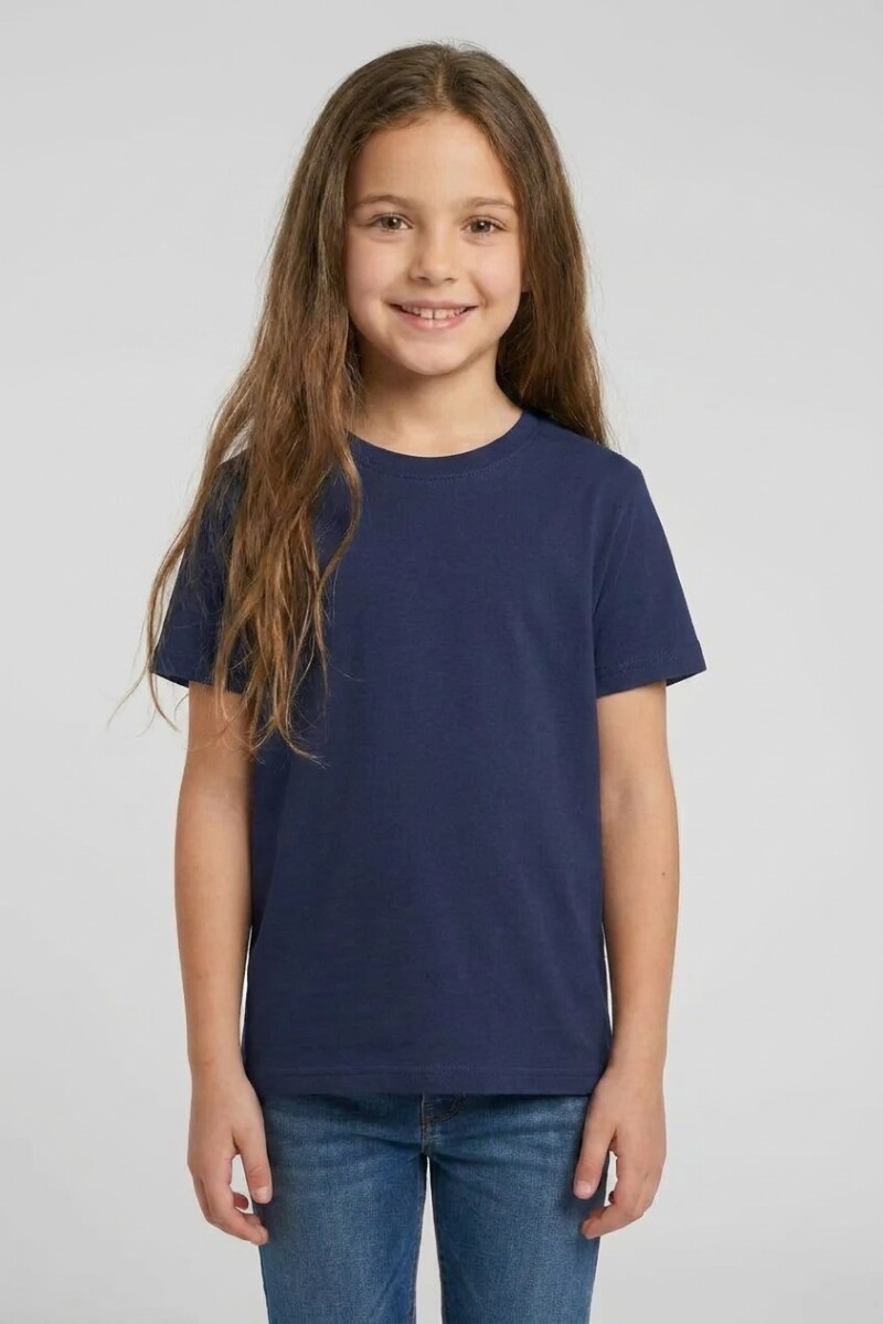 Remera cuello redondo ICONIC 150 - UNISEX AZUL MARINO