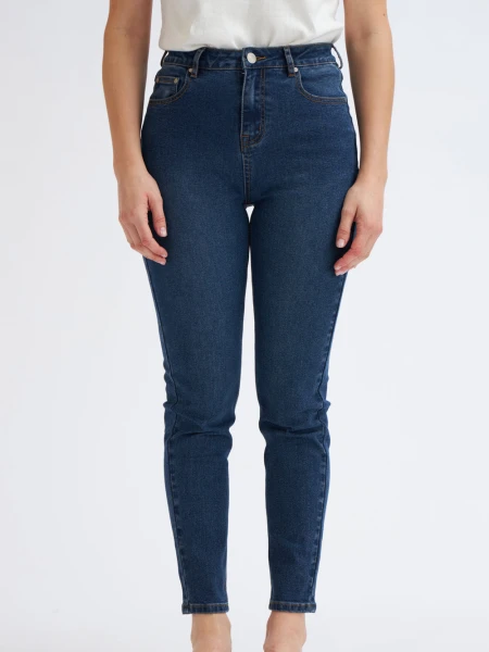 Pantalón de jean skinny Azul Medio