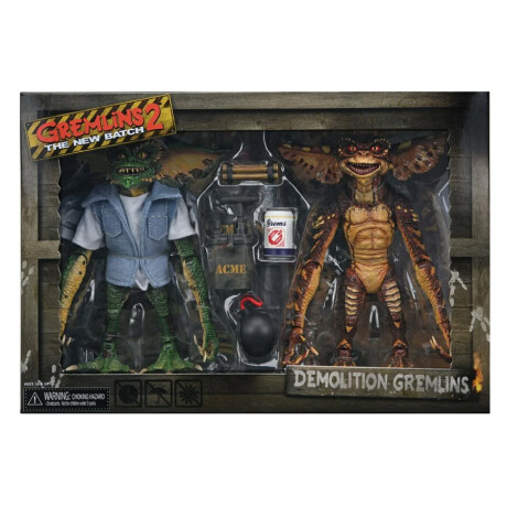 Gremlins 2 - 7" Action Fig - Demolition Gremlin (Pack Doble) Gremlins 2 - 7" Action Fig - Demolition Gremlin (Pack Doble)