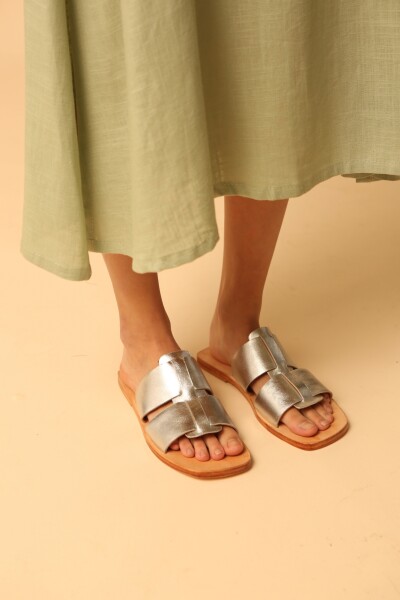 SANDALIA HACHE Plata