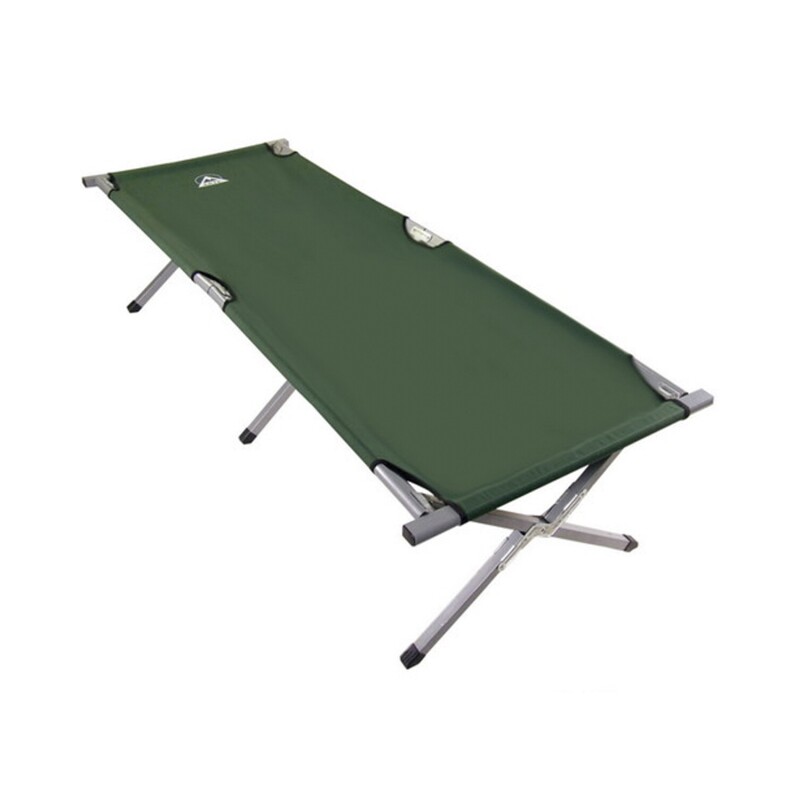 Catre de camping en aluminio Arye Verde