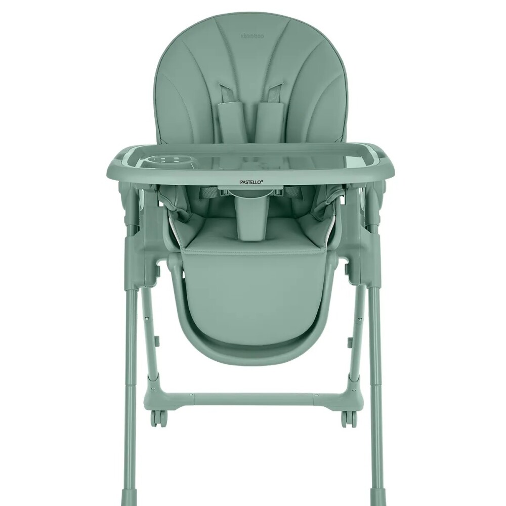 Silla de comer pastello 3 KIKKABOO mint