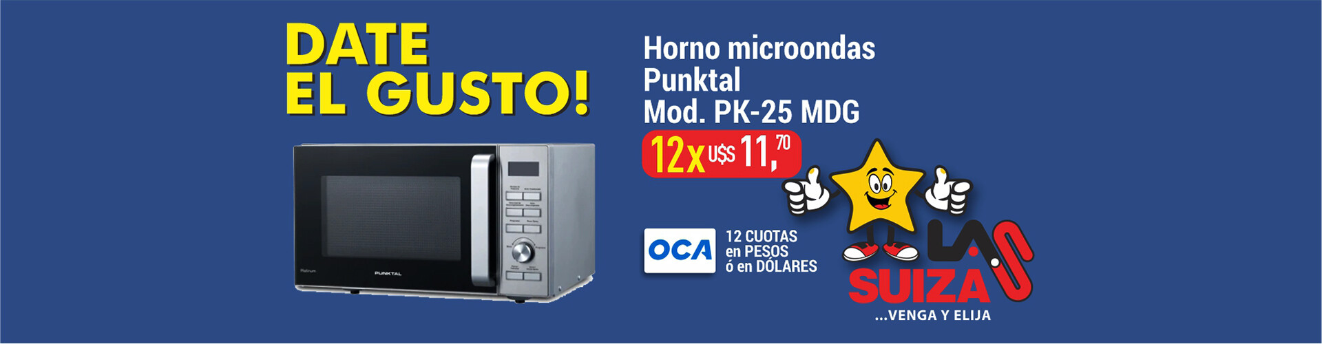 Horno microondas PK-25MDG