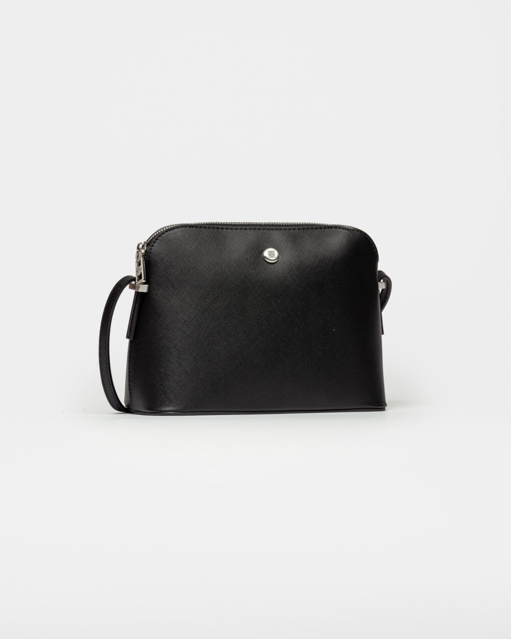 Bandolera Dyna en efecto cuero Negro