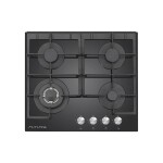 ANAFE FUTURA VITROGAS 4 QUEMADORES FUT-AG600VG-4 negro