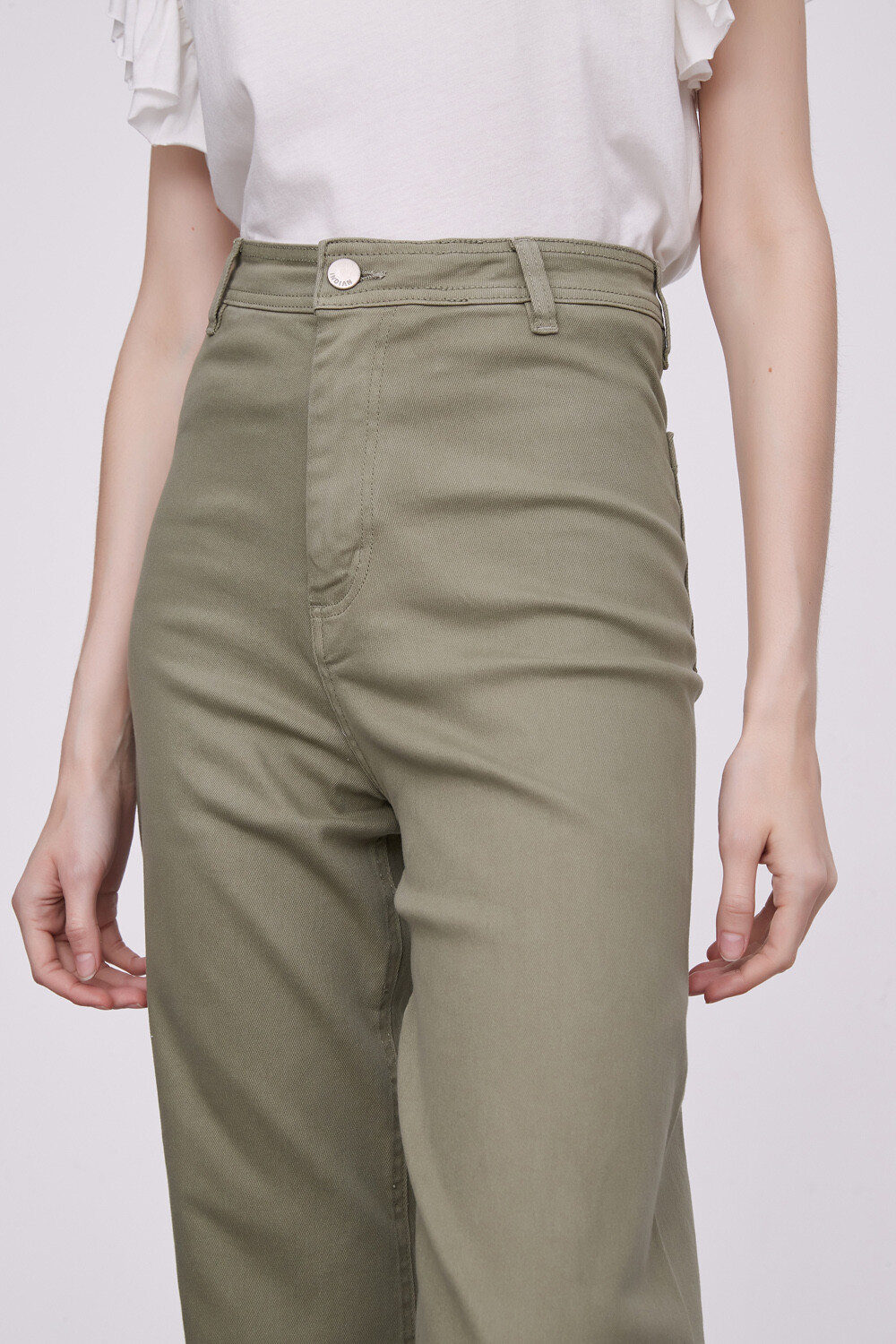 Pantalon Balton Verde Seco