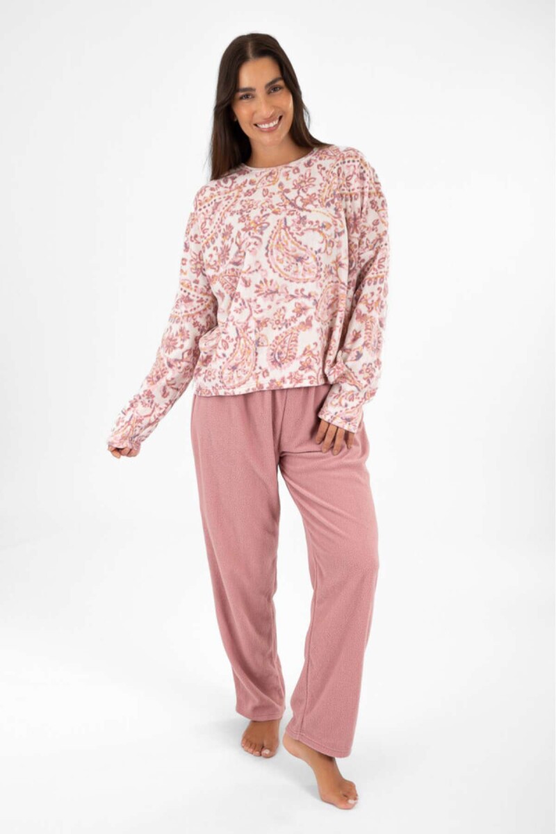 Pijama celina - Rosado 