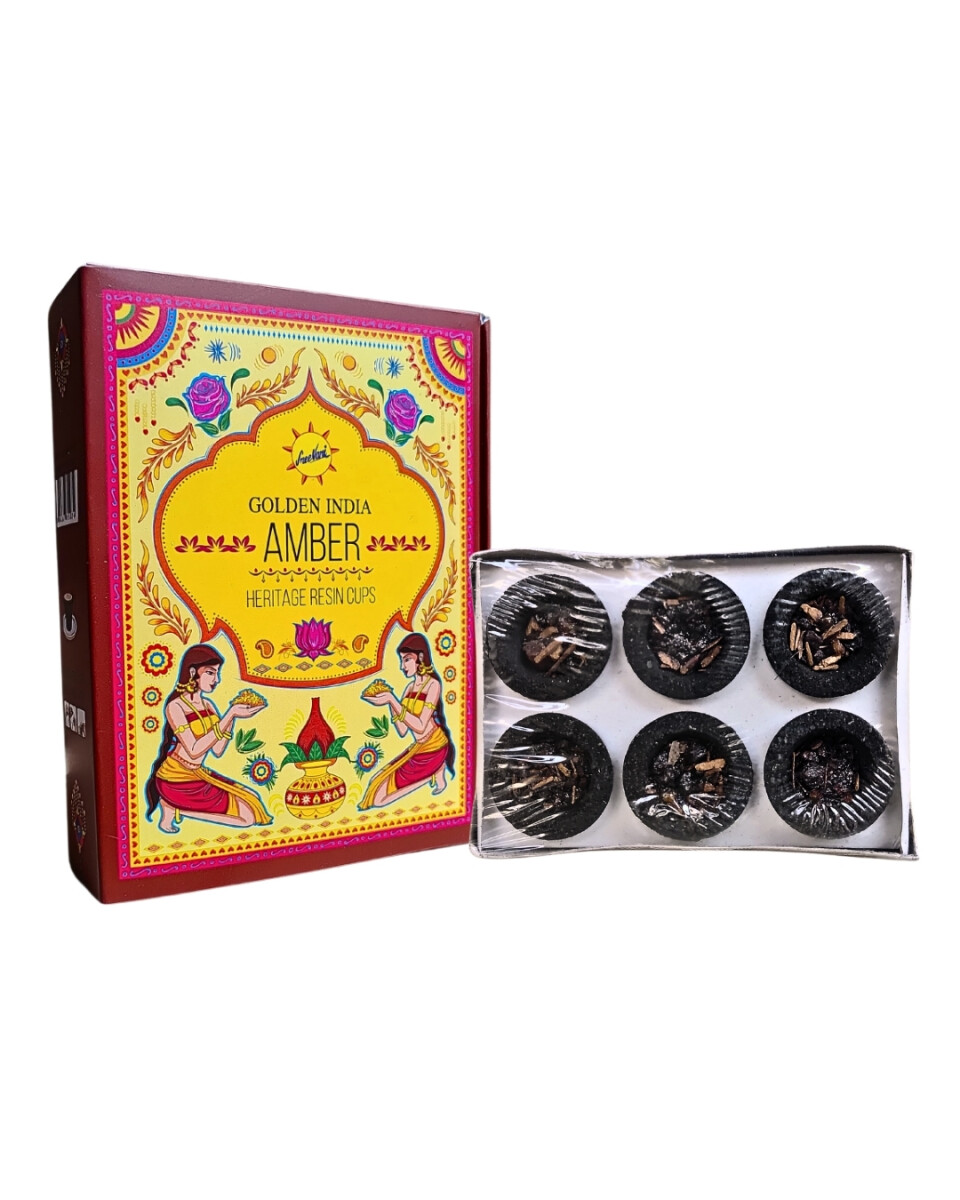 CARBÓN CON RESINA SREE VANI X3 - Ambar 