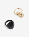 Sets Anillos Metal Sets Anillos, Metal Balls - Dorado