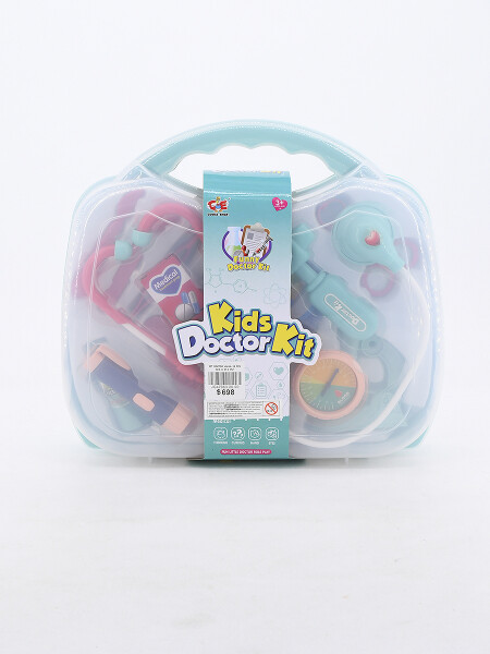 SET DOCTOR VALIJA 14 PIEZAS TURQUESA