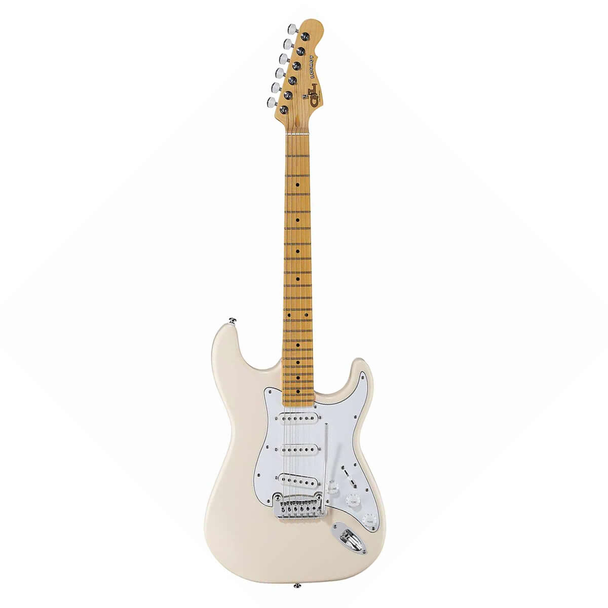 Guitarra eléctrica G&L Tribute Legacy Strat Olympic White 