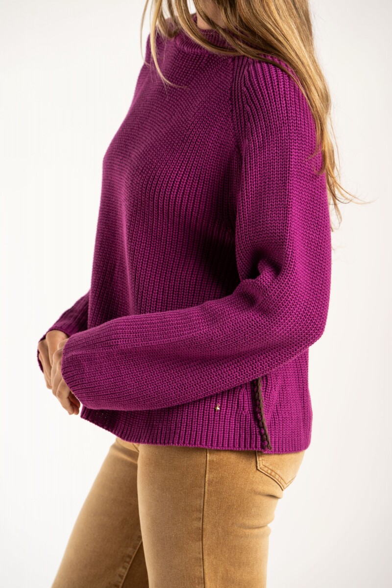 Sweater Algodon Magenta