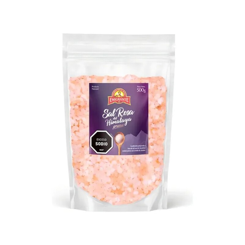 SAL DEL HIMALAYA GRUESA EMIGRANTE 500G Sal Del Himalaya Gruesa Emigrante 500g