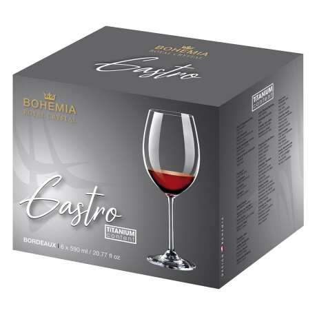 Copa Gastro Bordeaux 590 ml Bohemia 000