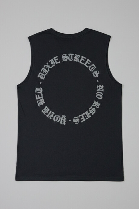 MUSCULOSA TAZO DIXIE Negro