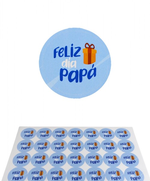 Stickers día del padre plancha DISEÑO 1