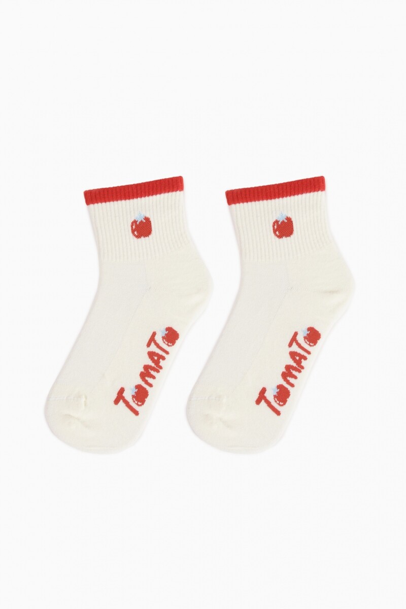 Medias tomato blanco
