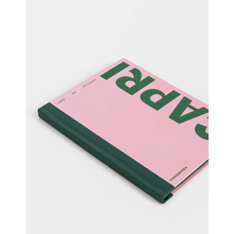 Libro De Stickers Journaling Rosa Claro