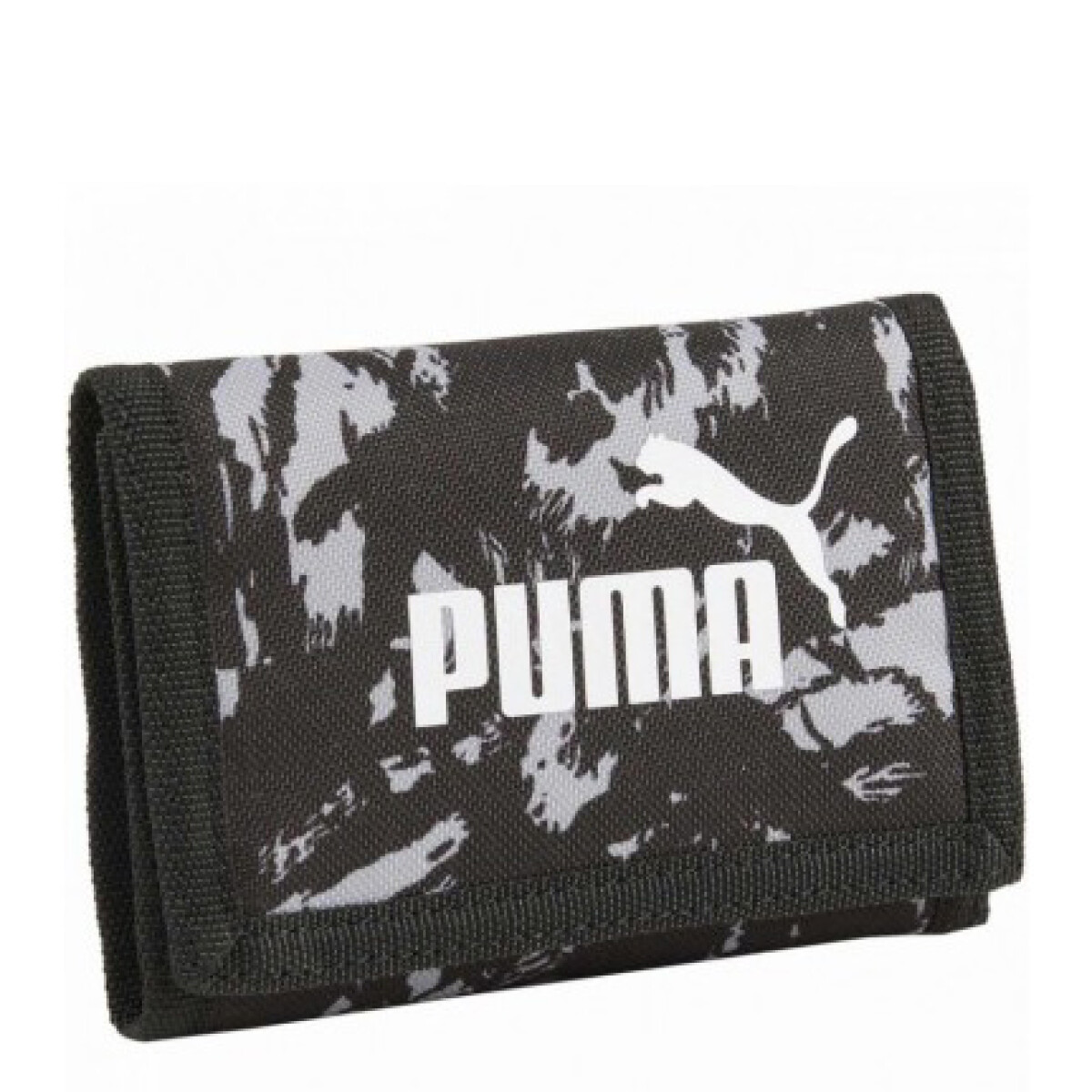 Billetera Puma Phase AOP - Negro - Gris 